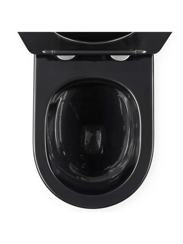 Vas WC Rea Carlo Mini Tornado Black Brush Gold - Img 4