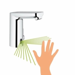 Baterie lavoar cu senzor Grohe Eurosmart Cosmopolitan Electronica crom - Img 6