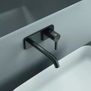 Baterie lavoar incastrata Ideal Standard Atelier Joy gri Magnetic Grey pipa 18 cm - Img 6