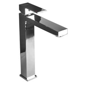 Baterie Lavoar REA FENIX CHROM High, Montaj Pe Blat, Capat Fix, Monocomanda, Inaltime 27.5 Cm, Finisaj Crom - Img 3