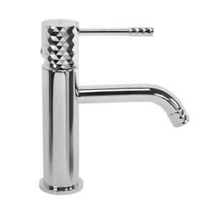 Baterie pentru lavoar Lungo Diamond, Culoare Crom - Img 1