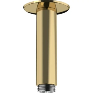 Brat de dus auriu Hansgrohe 10 cm rotund cu montaj pe tavan