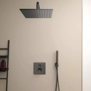 Brat de dus Ideal Standard IdealRain 40 cm gri Magnetic Grey - Img 9