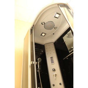 Cabina de dus cu hidromasaj, Dimensiune 120x80,Stanga - Img 5