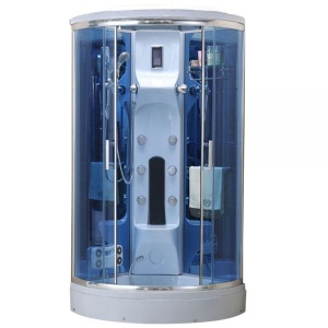 Cabina de dus cu Hidromasaj MO-0210 cu sauna inclusa, dimensiune 100X100X220CM