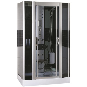 Cabina de dus cu Hidromasaj MO-09938B dimensiune 125x90x220cm - Img 2