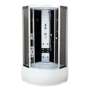 Cabina de dus cu hidromasaj si sauna WSH7080S, Dimensiune 80x80 cm