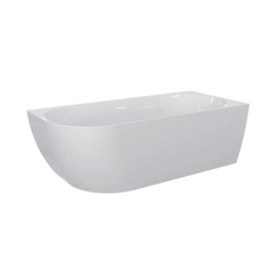 Cad?? freestanding Florida, Balu Slim, dimensiune165x80 cm, de col?? dreapta, f??r?? bordur??, cu instala??ie complet??, culoare alb - Img 1