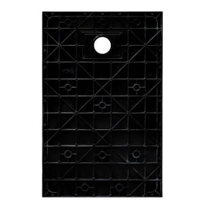 Cadita de dus dreptunghiulara slim Riko 110 x 70 cm neagra - Img 12