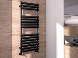 Calorifer Portprosop 120x50cm Moon Black, Design Modern, Culoare Negru