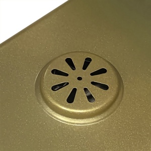 Chiuveta de bucatarie ARGOS multifunctionala, Dimensiune 75X46cm, Culoare Gold Steel, Termostat cu Display LCD - Img 9