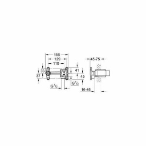 Corp incastrat Grohe baterie monocomanda - Img 2