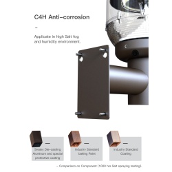 Lampa Solara LED Portabila de Exterior, Neosimply Camping, 230lumeni, rotatie 360% dupa razele solare, bluetooth app, senzori de luminozitate si miscare - Img 5