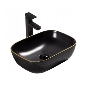 Lavoar de blat PRO TOKYO BLACK MAT GOLD EDGE - Img 1