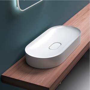 Lavoar pentru blat Olivia, 71 x 35,5 x 10 cm - Img 6