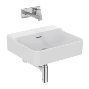 Lavoar suspendat Ideal Standard Atelier Conca 50 cm alb mat - Img 2