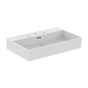 Lavoar suspendat Ideal Standard Atelier Extra alb lucios cu 3 orificii baterie si preaplin 70 cm - Img 1