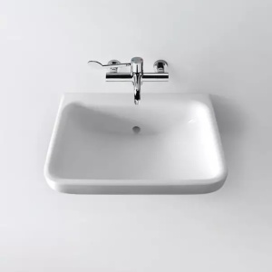 Lavoar suspendat Ideal Standard Contour 21 alb lucios 60 cm - Img 6