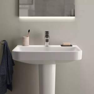 Lavoar suspendat Ideal Standard i.life B alb lucios 50 cm - Img 6