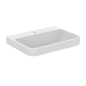 Lavoar suspendat Ideal Standard i.life B alb lucios 65 cm cu orificiu baterie - Img 7