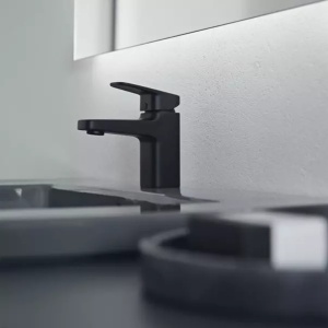 Lavoar suspendat Ideal Standard i.life B gri lucios 81 cm cu orificiu baterie si preaplin - Img 8
