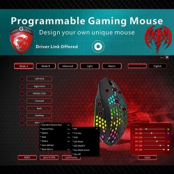 Mouse Profesional pentru Gaming & Office ODISSEY LIFE®, 8000 DPI 6 trepte, Iluminare RGB, 7 Butoane, Programabil, Black - Img 6