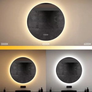 Oglinda cu Led Round Bluetooth , Forma Rotunda ,60 cm - Img 8