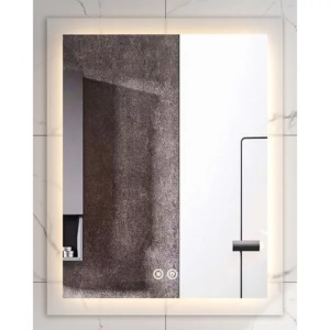 Oglinda dreptunghiulara Fluminia Miro 60 cu iluminare LED si dezaburire - Img 1