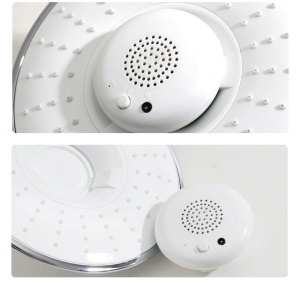 Palarie de Dus 20 X 20 cm si Boxa Portabila de Dus, Rezistenta la apa, Hands-Free, Bluetooth - Img 2