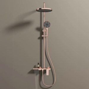 Set de dus AMANDA, Cu trei functii, Design Modern , Culoare Rose Gold - Img 5