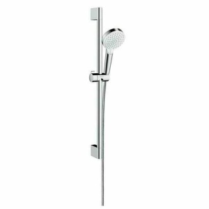 Set de dus cu bara Hansgrohe Crometta New 100 Vario crom - alb