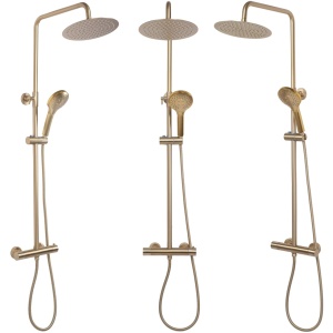 Set de dus cu termostat REA VINCENT ,auriu mat - Img 8