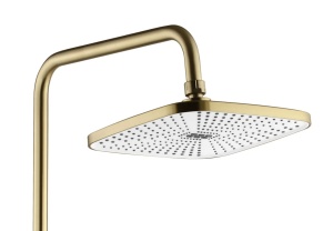 Set de dus , Design Modern REA STORM , Culoare Brush Gold - Img 4