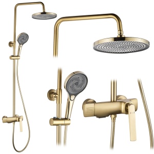 Set dus REA REBEL GOLD BRUSH