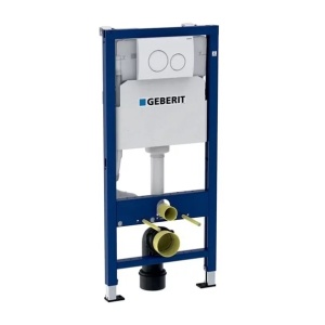 Set vas WC suspendat Ideal Standard I.life B cu capac slim softclose si set rezervor cu cadru incastrat si clapeta alba - Img 4