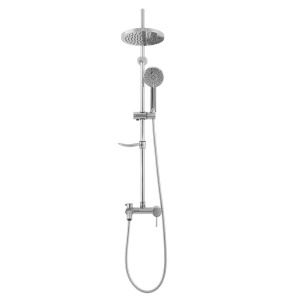 Sistem de dus REA LUIS CHROME, montaj pe perete, ploaie de dus, 3 functii, finisaj crom - Img 4