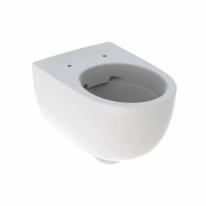 Vas wc suspendat Geberit Selnova Rimfree fara capac alb cu forma inchisa