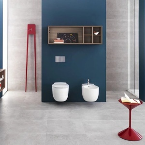Vas wc suspendat Hatria Le Fiabe Pure Rim alb - Img 3