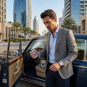 Apa de Parfum barbatesc Ajmal Evoke for Him, Dubai Emiratele Arabe Unite, 90 ml - Img 3