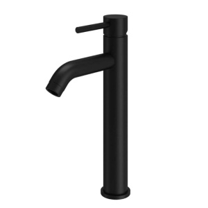 Baterie lavoar PRO COSTA HIGH BLACK, Montaj pe blat, inaltime 28 cm, finisaj Negru Mat - Img 3