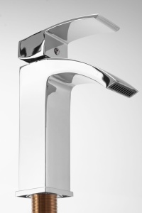 Baterie lavoar REA ENZO LOW, Montaj pe blat, inaltime 19 cm, finisaj Crom - Img 5