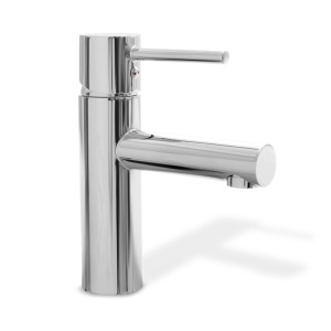 Baterie lavoar REA TESS Low Chrome LOW, Inaltime 18cm, finisaj Crom - Img 5
