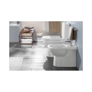 Bideu pe pardoseala Villeroy&Boch O.Novo Back-to-Wall alb - Img 3