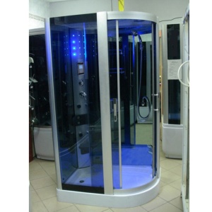 Cabina de dus Monaco cu hidromasaj si sauna, 120x85cm, Dreapta - Img 4