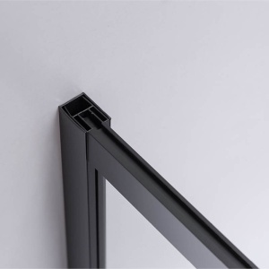 Cabina de dus Patrata BS10B , Design Modern 90x90cm, Culoare Negru - Img 6