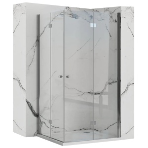 Cabina de dus pliabil Rea Fold N2, 80x100 cm