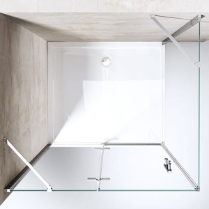 Cabina de dus PRO ERA KARLO Dimensiuni La Alegere, Sticla Securizata 6/8 Mm, Inaltime 195 Cm - Img 5