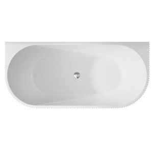 Cad?? de baie Freestanding MARINA canelat?? 170 cm - Img 6