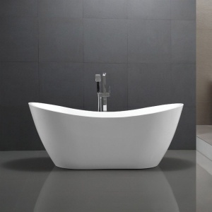 Cada de baie REA FERRANO 170, free-standing, design modern, Alba - Img 2