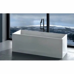 Cada Freestanding Hatria Roma 170 cm dreptunghiulara cu instalatie scurgere - Img 1